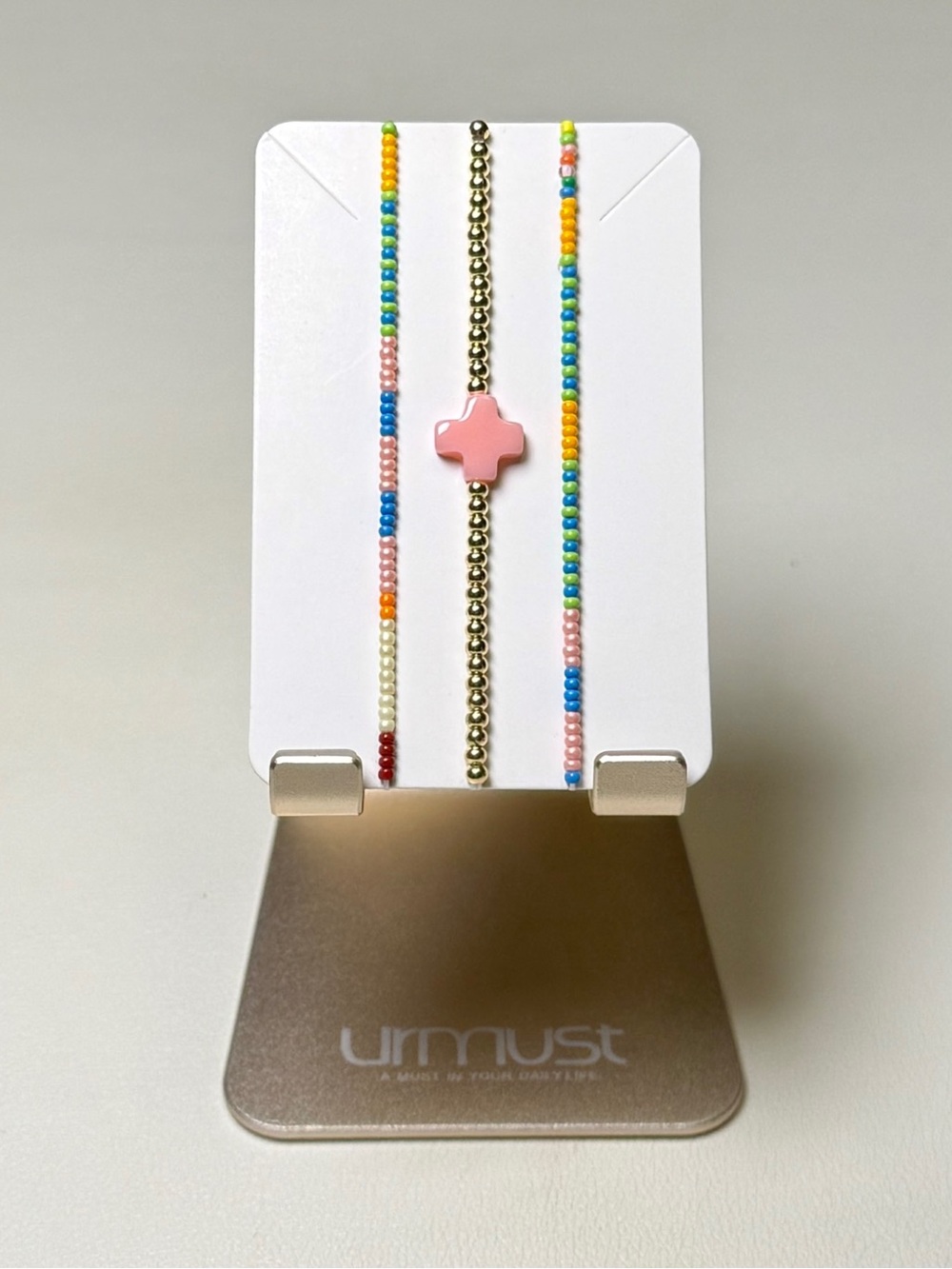 Gilded Grit Fara Bracelet Stack